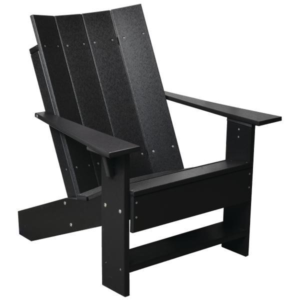 Little Cottage Co. Contemporary Adirodack Chair Chair Black