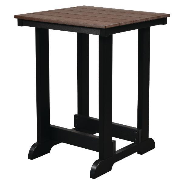 Little Cottage Co. Heritage Patio Table Table Tudor Brown Black