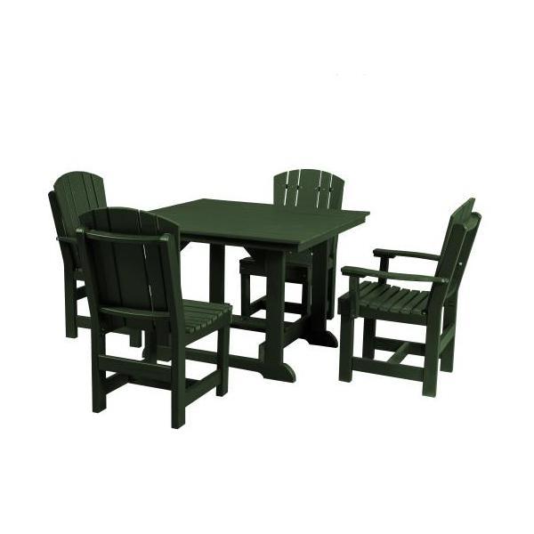 Little Cottage Co. Heritage Table, 2 Dining Chairs, 2 Arm Chairs Dining Set Turfgreen