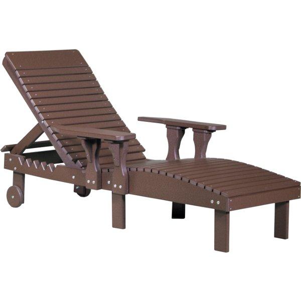 Lounge Chair Lounge Chestnut Brown