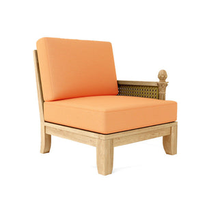 Luxe Deep Seating Left Modular Outdoor Chair