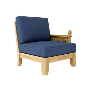 Luxe Deep Seating Left Modular Outdoor Chair