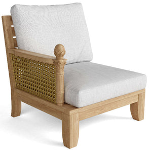 Luxe Deep Seating Right Modular Outdoor Chair