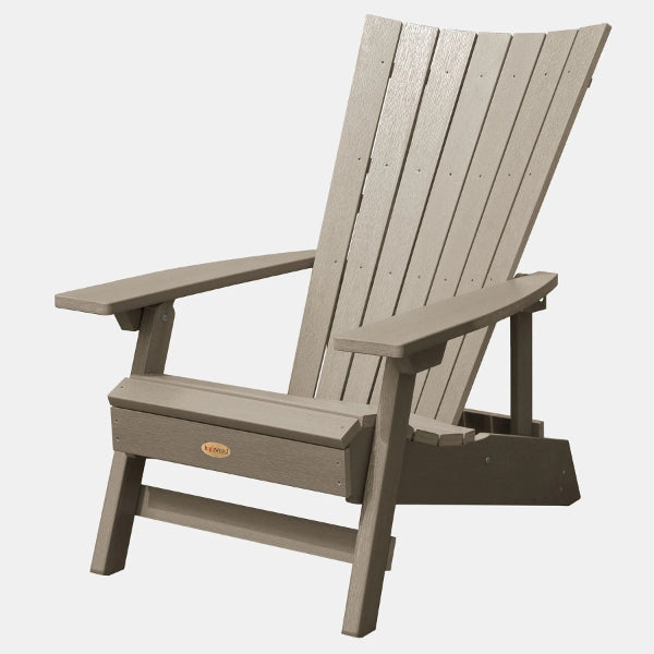 Manhattan Beach Adirondack Outdoor Chair Patio Chair Woodland Brown