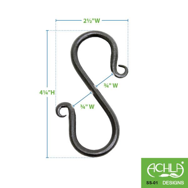 Mini S Hook 3 Pack S Hook