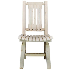 Montana Woodworks Homestead Collection Patio Chair Outdoor Chairs Ready to Finish