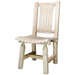 Montana Woodworks Homestead Collection Patio Chair Outdoor Chairs Ready to Finish