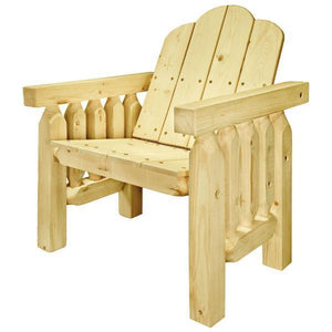 Montana Woodworks Homestead Deck Chair Outdoor Chairs Ready to Finish