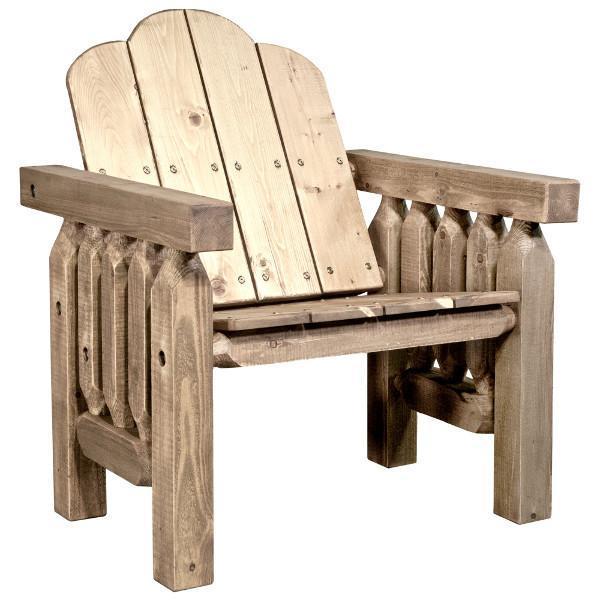 Montana Woodworks Homestead Deck Chair Outdoor Chairs Ready to Finish