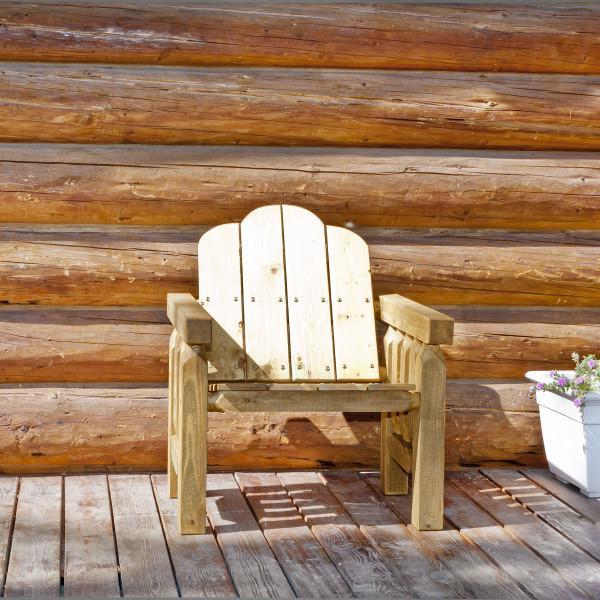 Montana Woodworks Homestead Deck Chair Outdoor Chairs Ready to Finish