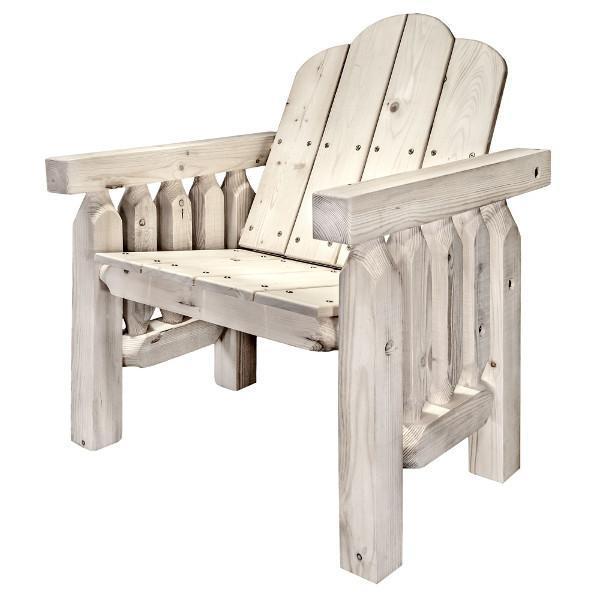 Montana Woodworks Homestead Deck Chair Outdoor Chairs Ready to Finish