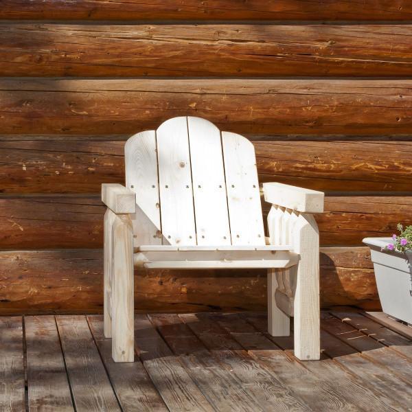 Montana Woodworks Homestead Deck Chair Outdoor Chairs Ready to Finish