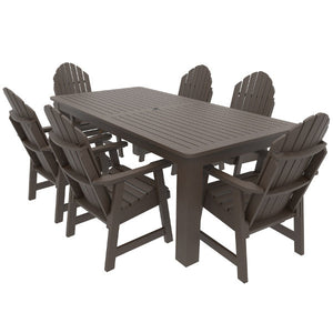 Muskoka 7pc 42x84 Dining Set Dining Set Weathered Acorn