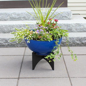 Normal Planters with Steel Patina Bowls Patina Bowls