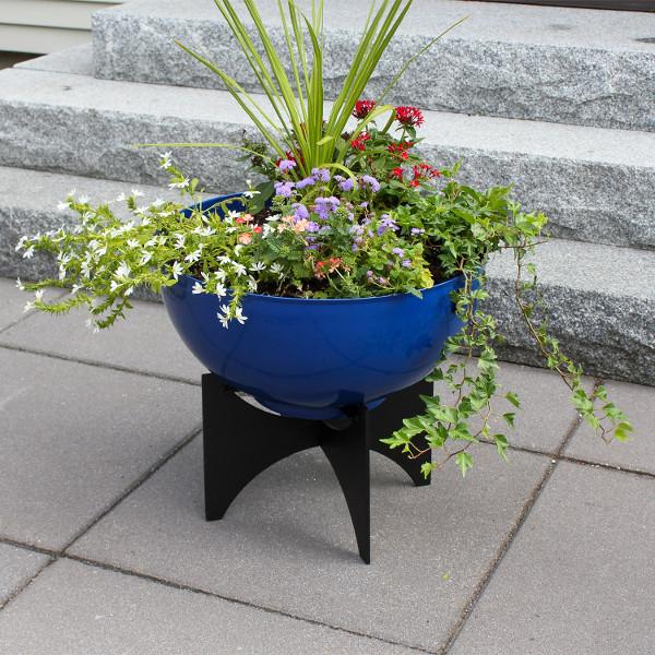 Normal Planters with Steel Patina Bowls Patina Bowls