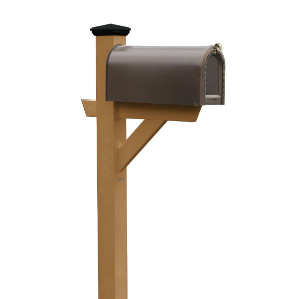 Outdoor Hazleton Mailbox Post Mailbox Post Toffee