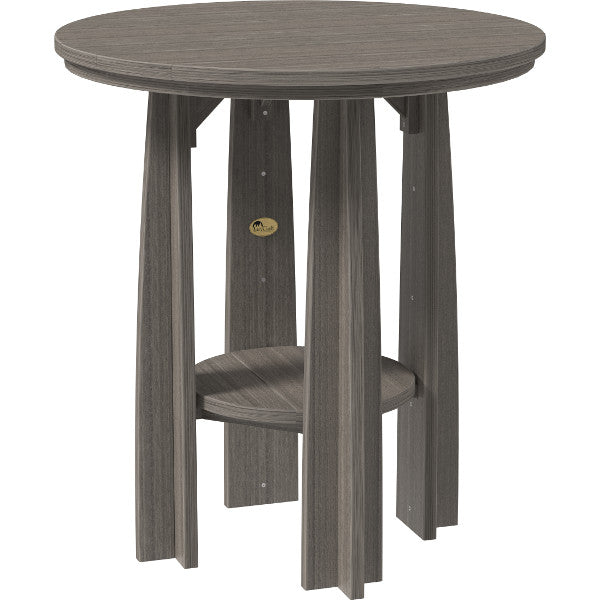 Poly Balcony Table Outdoor Table Coastal Gray