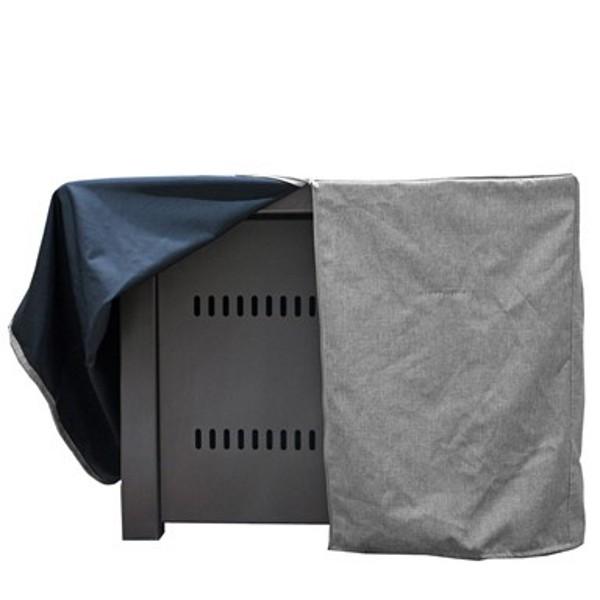 Premium Square Fire Pit Patio Heater Cover Patio Heater Cover 38&quot; / Gray