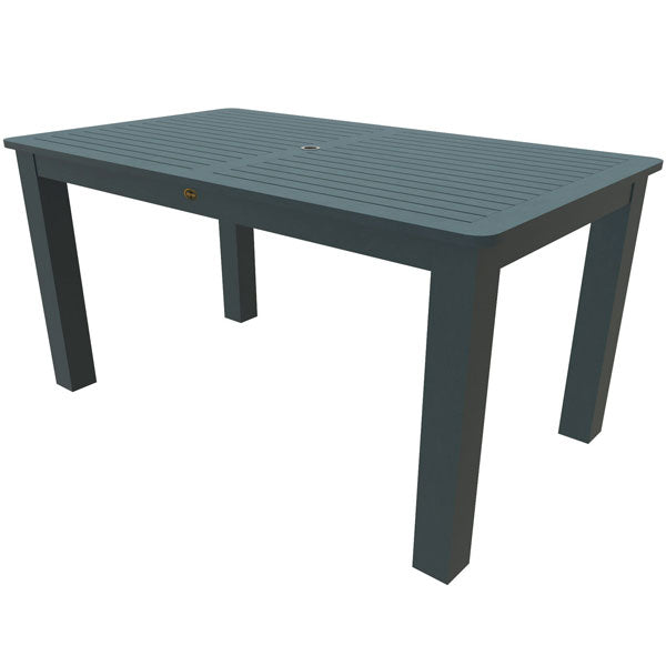 Rectangular Counter Table Dining Table 42&quot; x 72” Table / Nantucket Blue