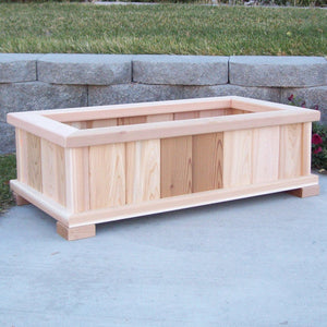 Rectangular Patio Planter Planter Box