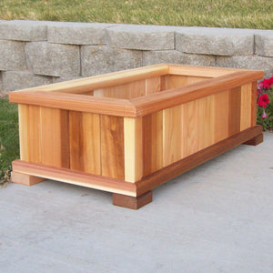 Rectangular Patio Planter Planter Box