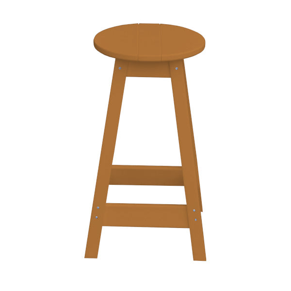 Recycled Plastic Counter Stool Stool Round / Cedar