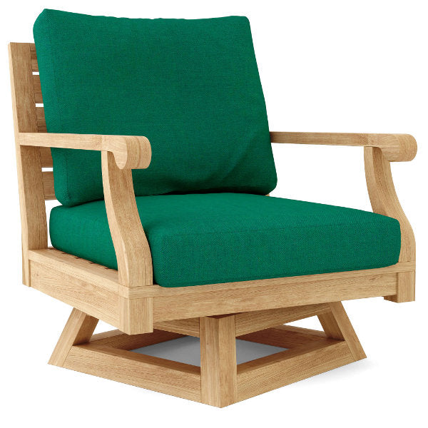 Riviera Swivel Armchair + Cushion Outdoor Chair