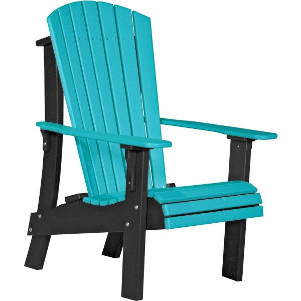 Royal Adirondack Chair Adirondack Chair Aruba Blue &amp; Black
