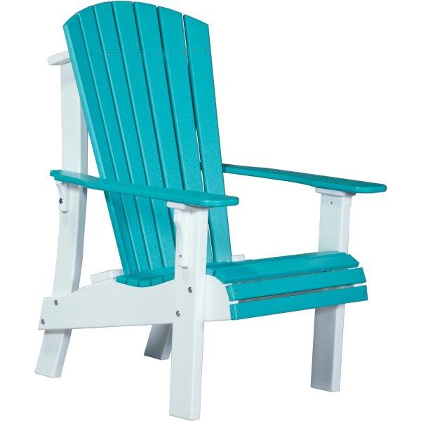 Royal Adirondack Chair Adirondack Chair Aruba Blue &amp; White