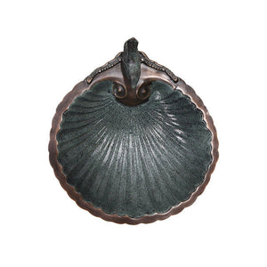 Scallop Shell Birdbath Birdbath