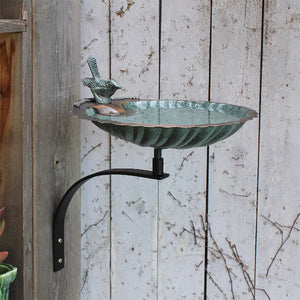 Scallop Shell Birdbath Birdbath