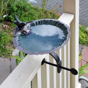 Scallop Shell Birdbath Birdbath