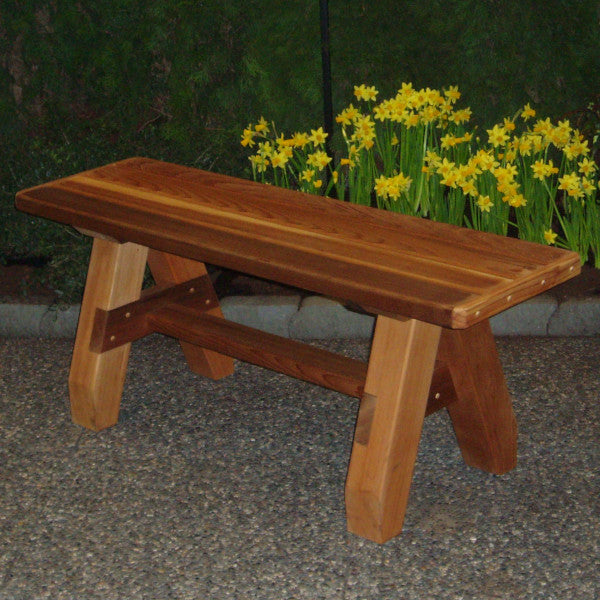 Sports Bench Sports Bench 4ft / Cedar Stain