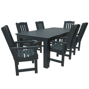 Springville 7pc 42x84 Dining Set Dining Set Federal Blue