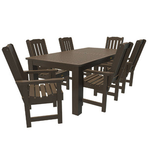 Springville 7pc 42x84 Dining Set Dining Set Weathered Acorn