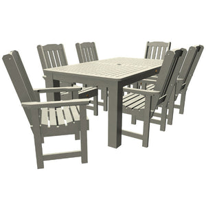 Springville 7pc Dining Set Dining Set 42x72 / Harbor Gray