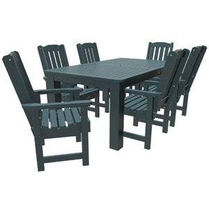 Springville 7pc Dining Set Dining Set 42x72 / Nantucket Blue