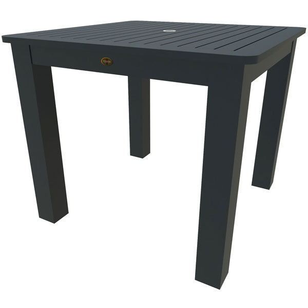 Square Counter Dining Table Dining Table Federal Blue