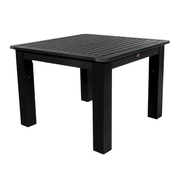 Square Outdoor Dining Table Dining Table Black