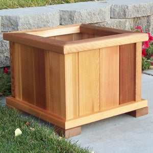 Square Patio Planter Planter Box