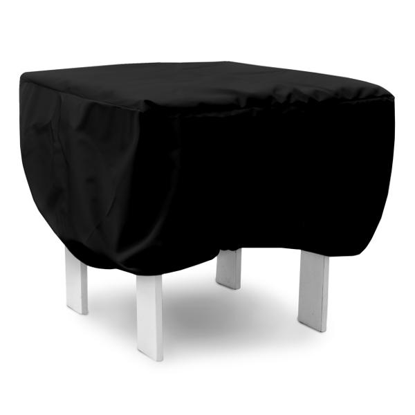 Square Small Table Cover Cover Black / 26&quot; L x 26&quot; W x 16&quot; H