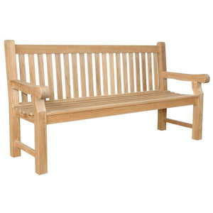 Teak Devonshire 4-Seater Extra Thick Bench Garden Bench