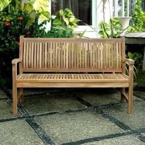 Teak Sahara 3-Seater Bench Outdoor Bench