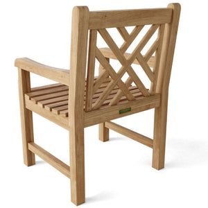 Teak Vilano Dining Armchair Outdoor Chair