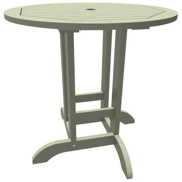 The Sequoia Professional Commercial Grade 36 inch Round Counter Height Bistro Dining Table Dining Table Eucalyptus
