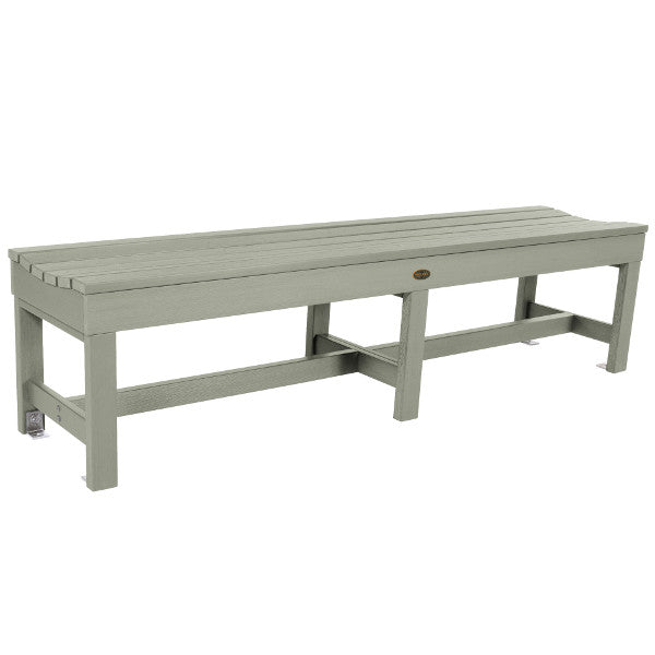 The Sequoia Professional Commercial Grade Weldon 6ft Backless Picnic Bench Picnic Bench Eucalyptus