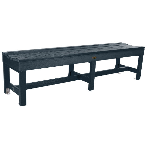 The Sequoia Professional Commercial Grade Weldon 6ft Backless Picnic Bench Picnic Bench Federal Blue
