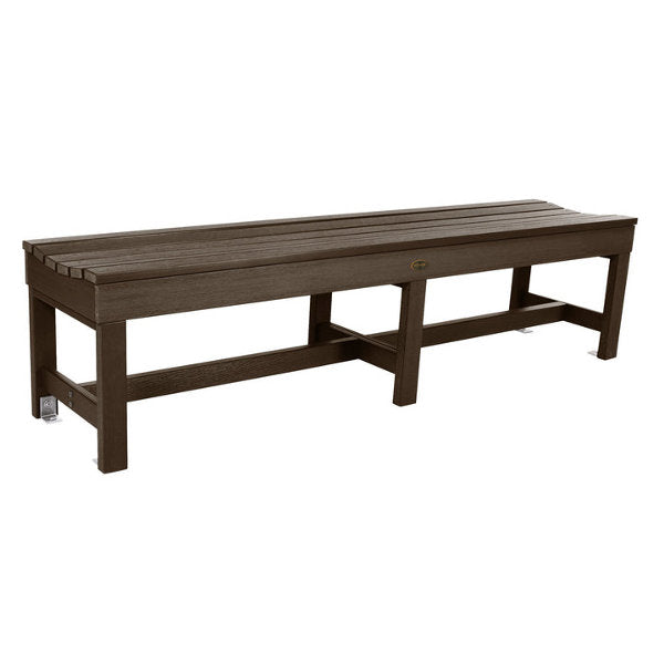 The Sequoia Professional Commercial Grade Weldon 6ft Backless Picnic Bench Weathered Acorn