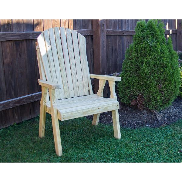 Treated Pine Curveback Patio Chair Outdoor Chair