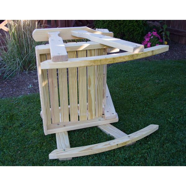 Treated Pine Curveback Rocking Chair Rocking Chair